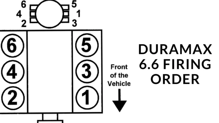 Duramax 6.6 Firing Order