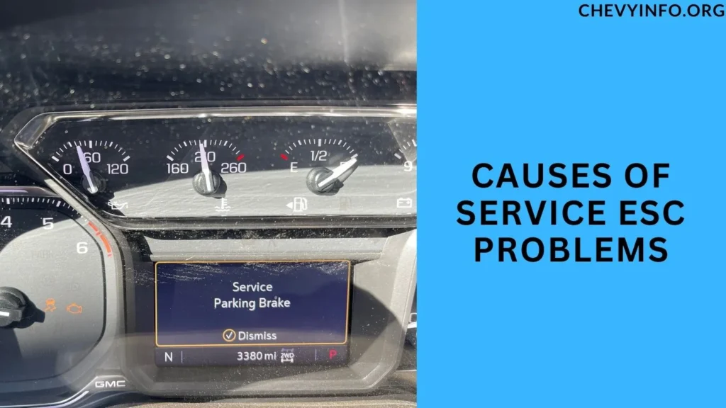 Causes of Service ESC Problems