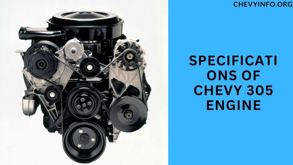 Chevy 305 Engine