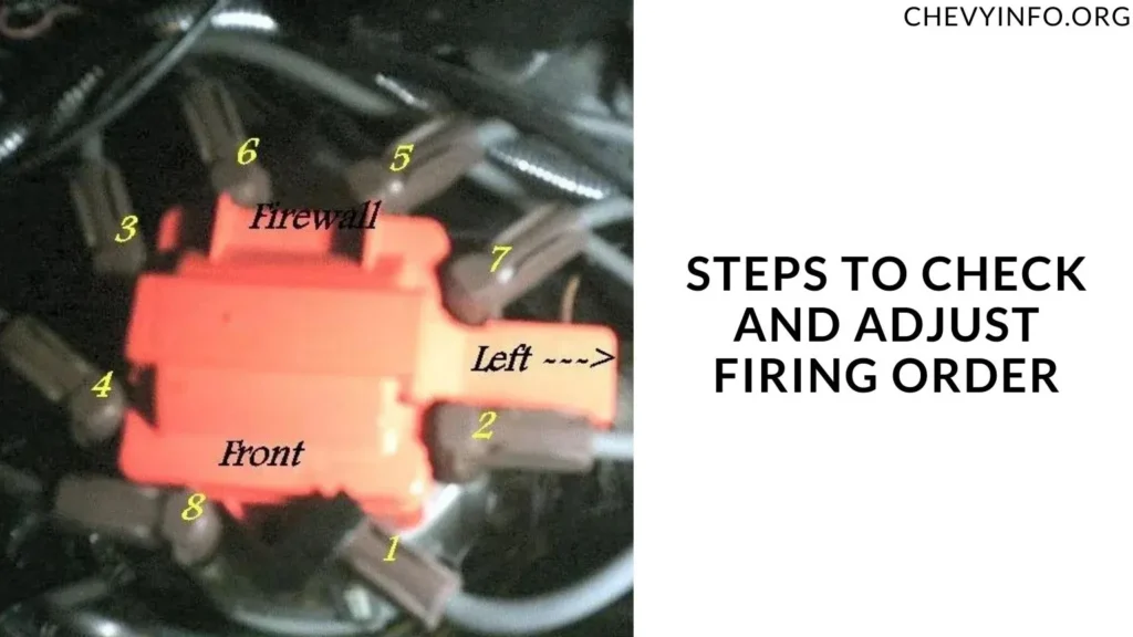 Steps to Check and Adjust Firing Order