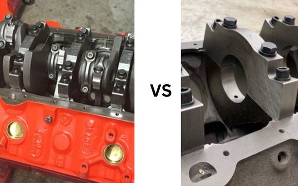 Performance Comparison with 2 Bolt Main VS 4 Bolt Main