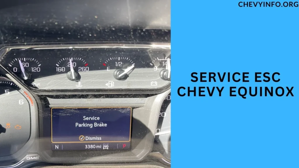 service esc chevy equinox