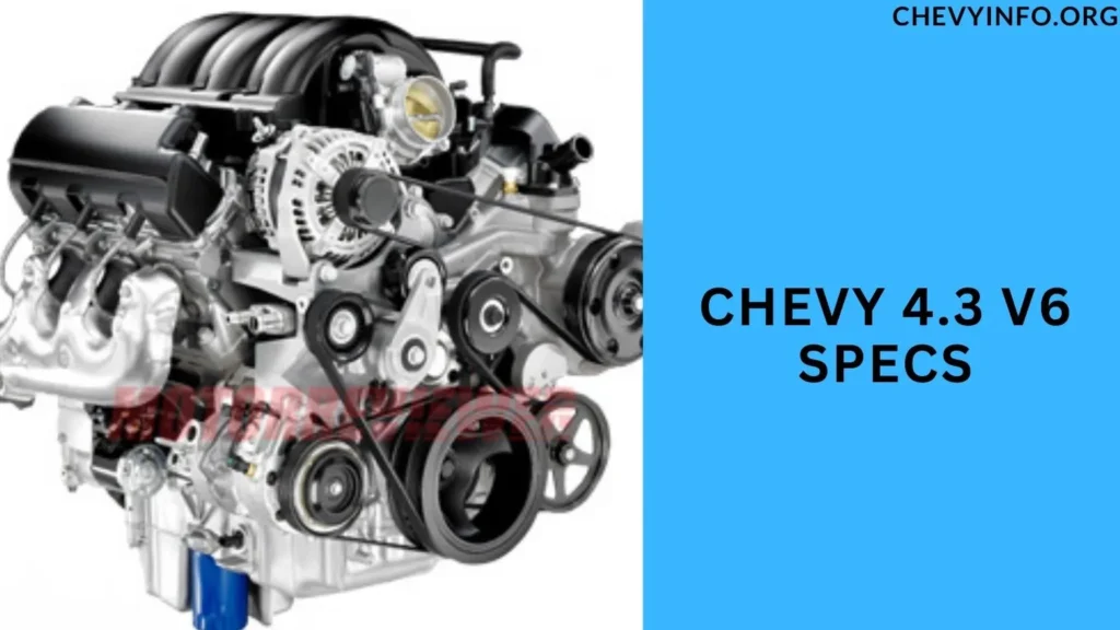 chevy 4.3 v6 specs