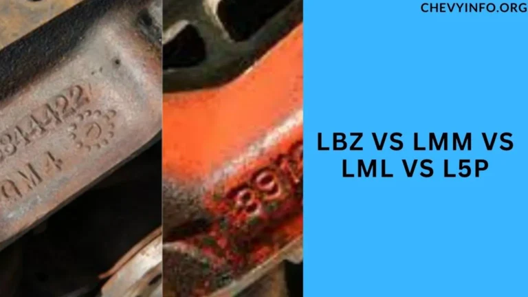 LBZ VS LMM VS LML VS L5P