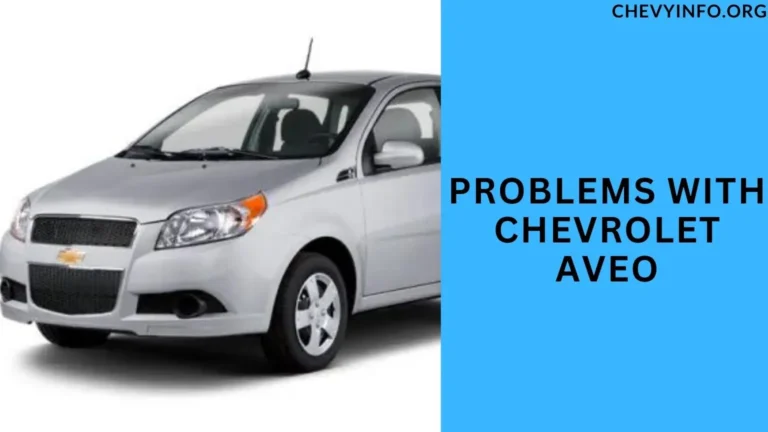 problems with chevrolet aveo